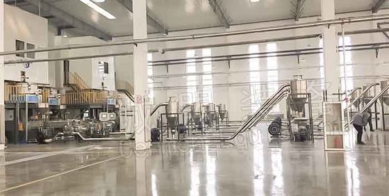生物Masterbatch緑のプラスチック混合ライン-包装分野のために基づいて